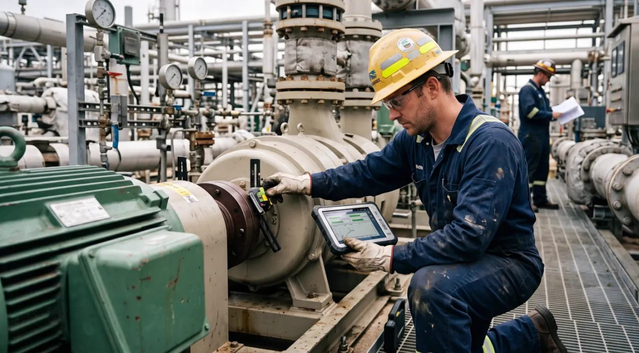 Rotating equipment commissioning