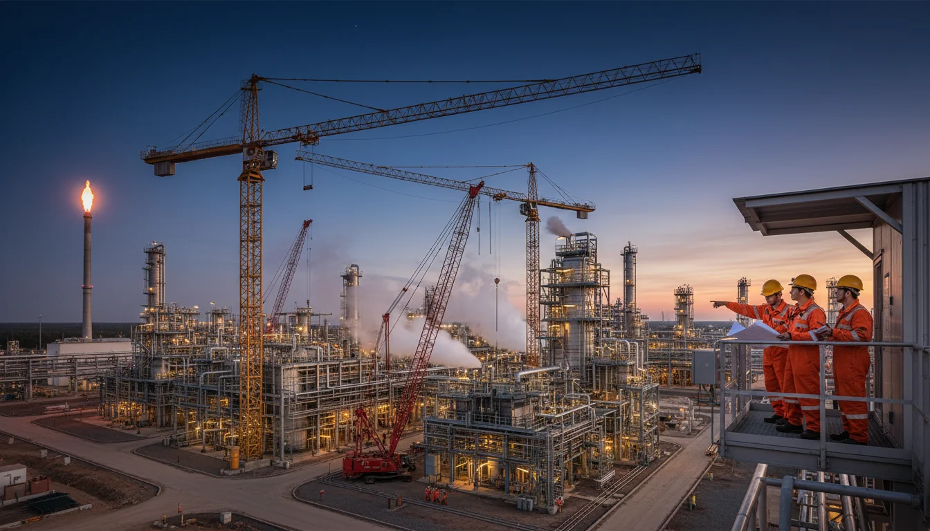 Live gas-in SIMOPS environment