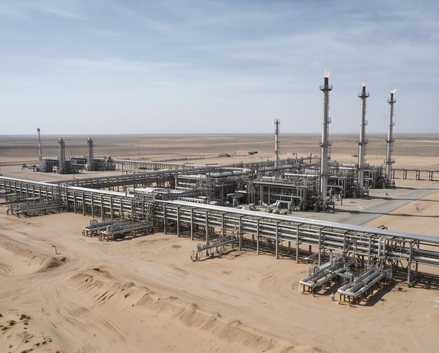 Barzan onshore gas processing plant