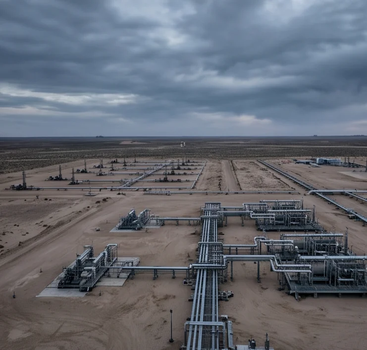 International oil and gas projects in Algeria and Kazakhstan